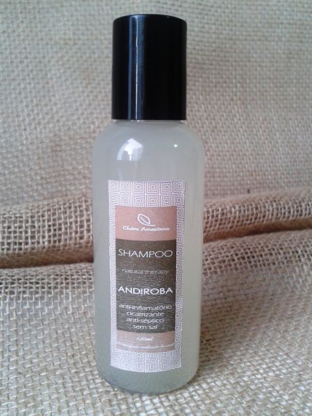 Shampoo sem sal Andiroba 120ml