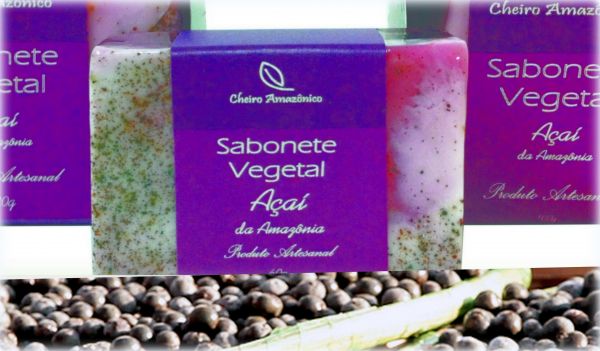 Sabonete vegetal Açaí 120g