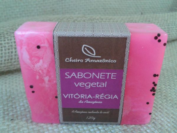 Sabonete vegetal Vitória Régia 120g