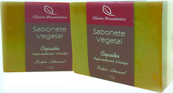 Sabonete Argila Medicinal com Copaíba 120g