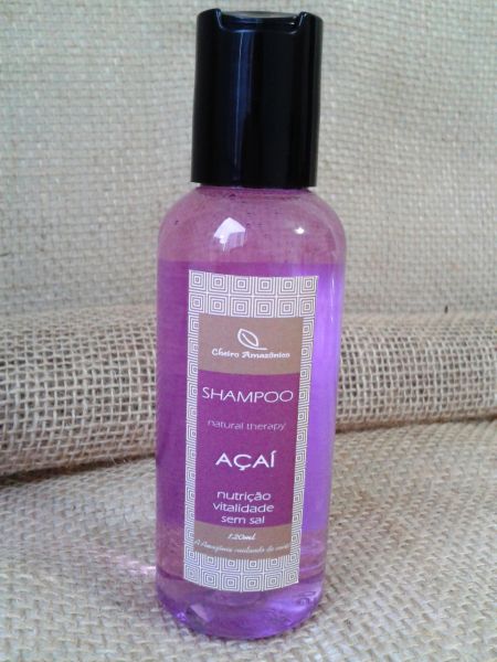 Shampoo sem sal Açaí 120ml